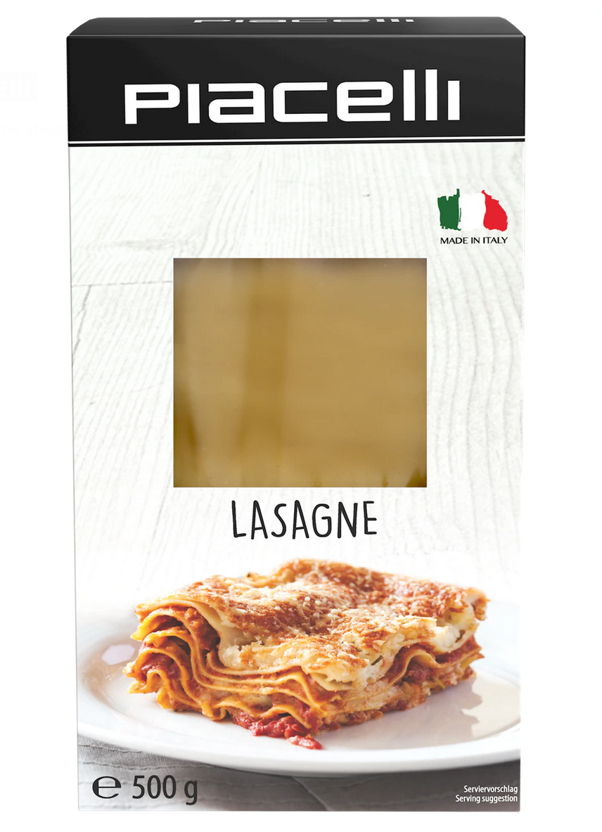PIACELLI LASAGNELEVY 500G